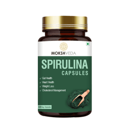 MOKSHVEDA SPIRULINA CAPSULES - Image 1